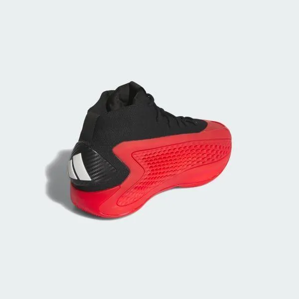 Adidas Men's Anthony Edwards 1 Pure Rudy Mid Shoes - Core Black / Red / Cloud White