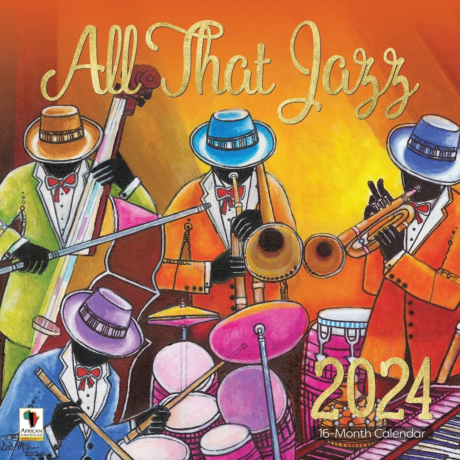 All That Jazz by D.D. Ike: 2024 African American Wall Calendar