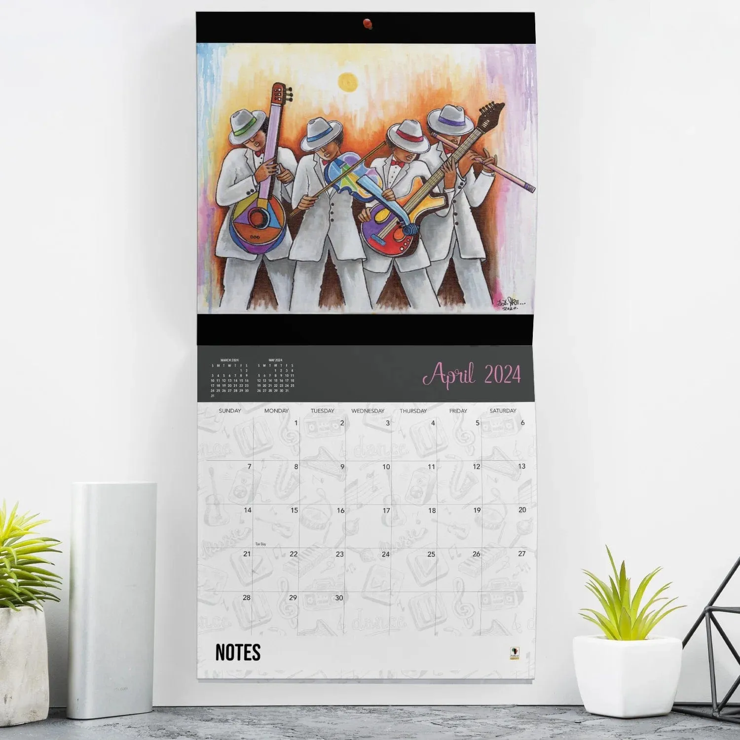 All That Jazz by D.D. Ike: 2024 African American Wall Calendar