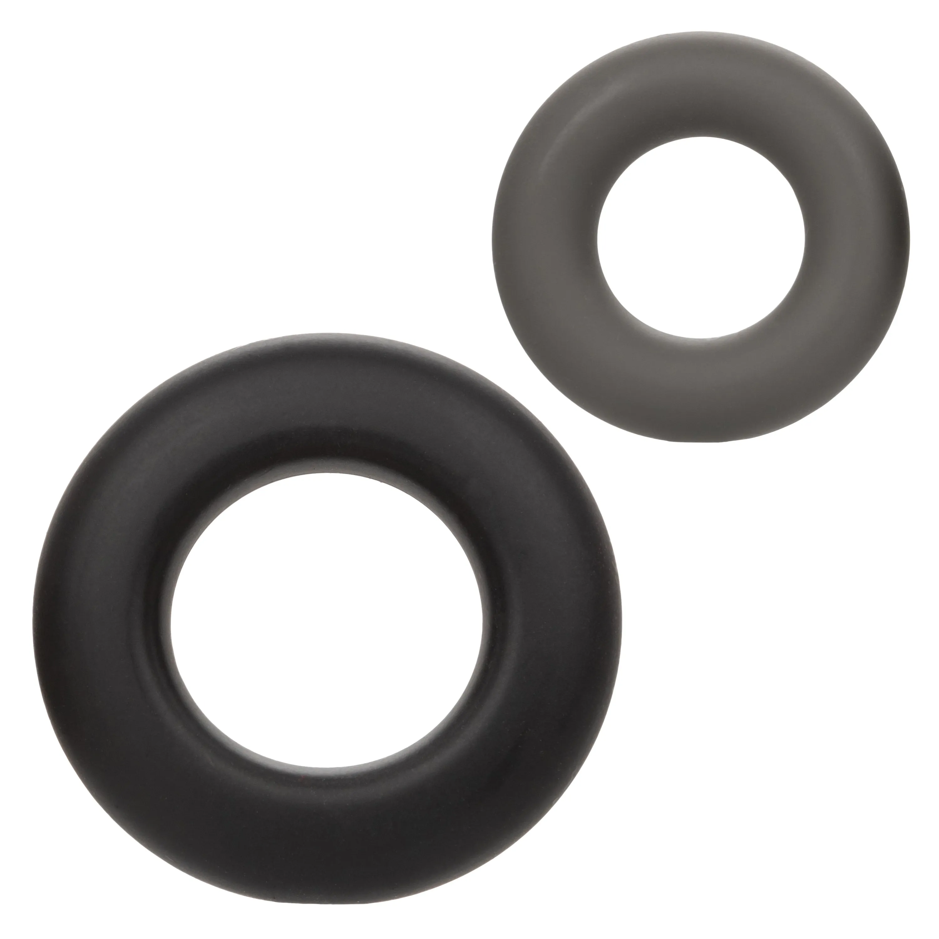 Alpha Liquid Silicone Prolong Set of 2 - Black/Gray