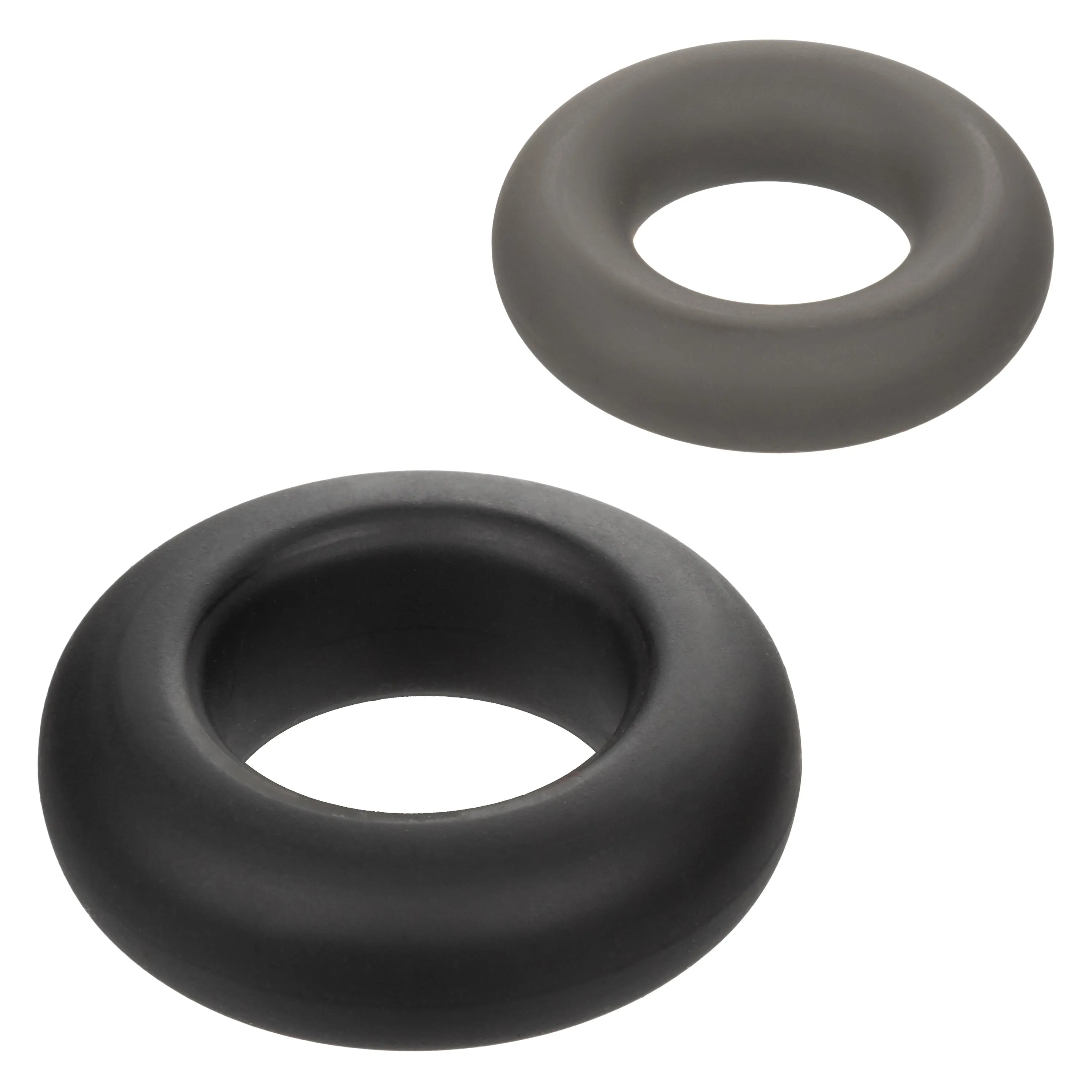 Alpha Liquid Silicone Prolong Set of 2 - Black/Gray