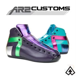 Antik AR2 Reactor Neo Plates Halo Wheels COMPLETE Roller Derby - Custom Colour Boot!