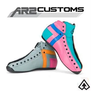 Antik AR2 Reactor Neo Plates Halo Wheels COMPLETE Roller Derby - Custom Colour Boot!