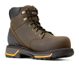 Ariat MNS Big Rig 6" Waterproof Composite Toe Work Boot (Men) - Iron Coffee