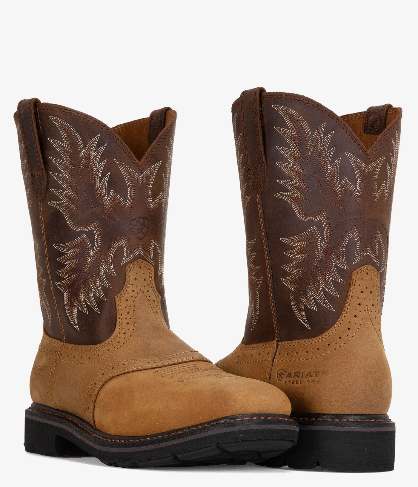 Ariat Sierra Wide Square Toe Steel Toe Work Boot - Men