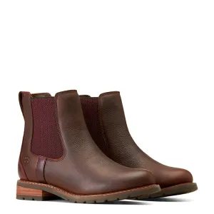 Ariat Wexford Waterproof Ladies Chelsea Boot - Dark Brown