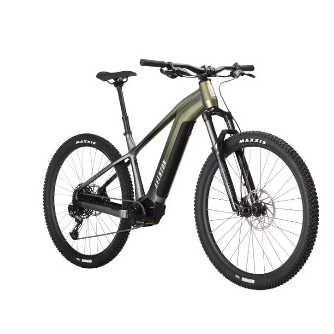 Aventon Ramblas Hardtail Mountain Ebike with mid-drive motor