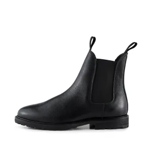 Avery chelsea boot leather - BLACK