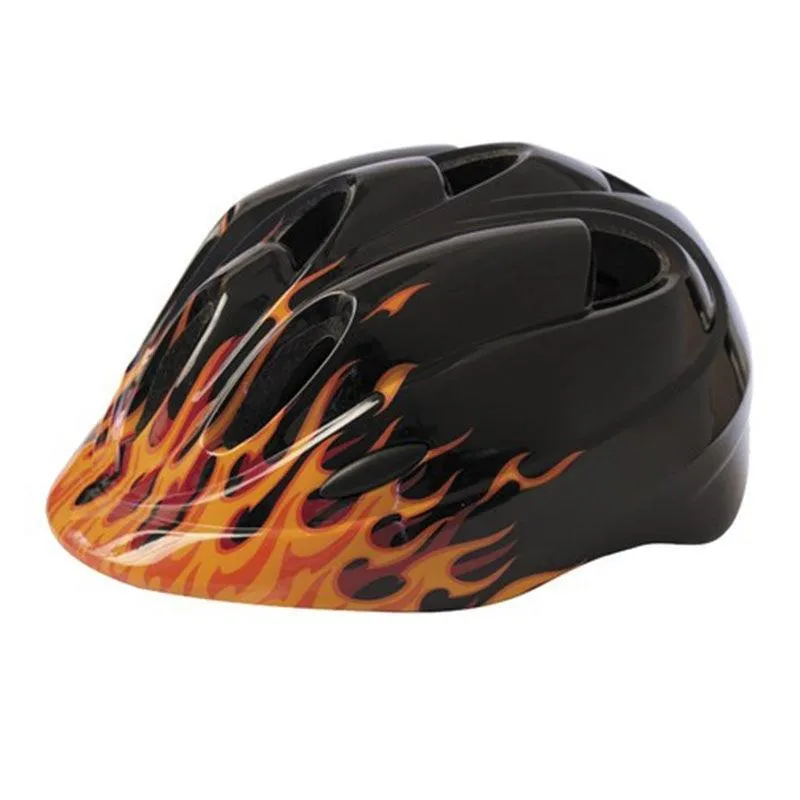 Azur Performance J36 Kids Helmet - Flames