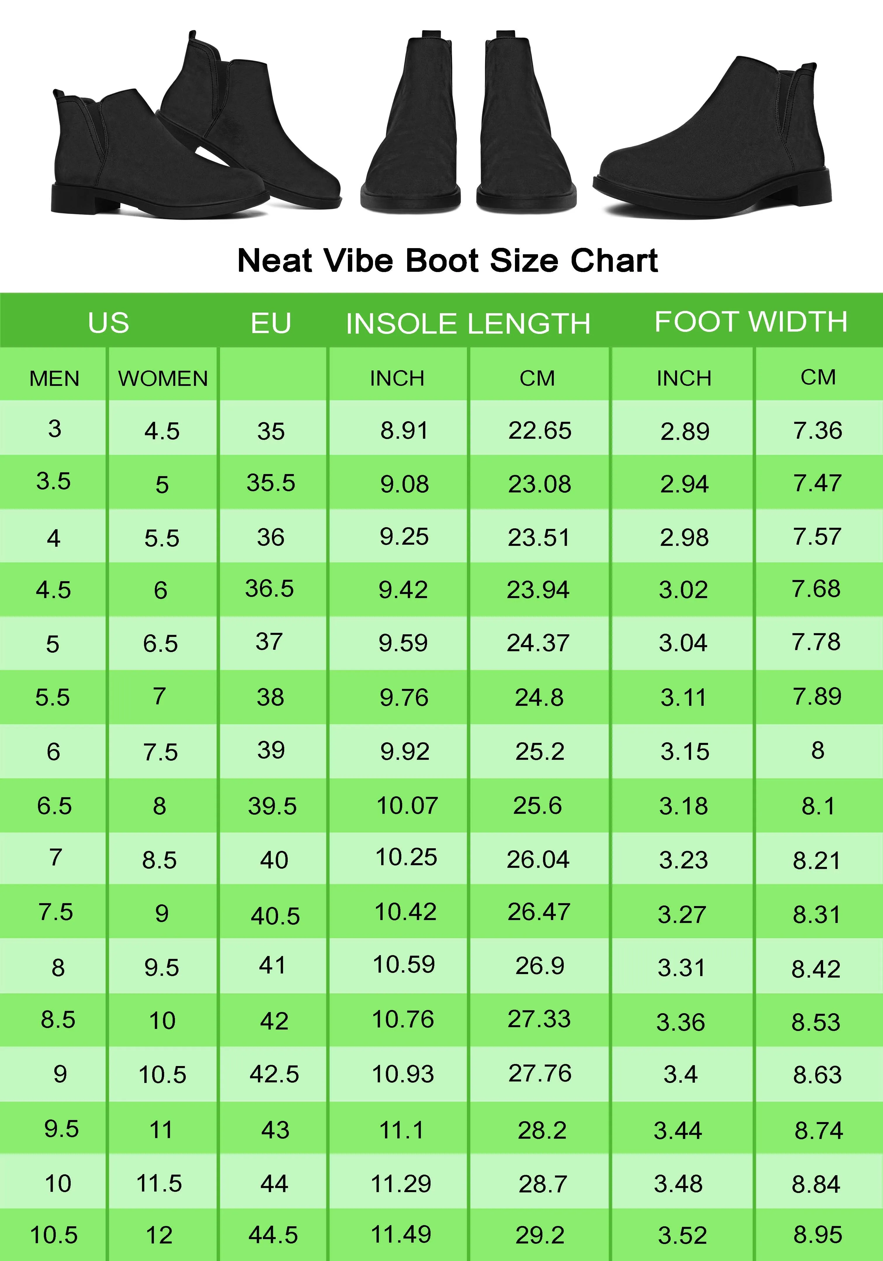 Baking Diagram Neat Vibe Boots