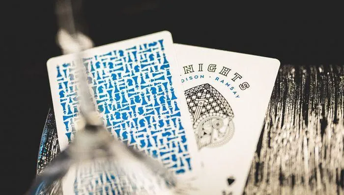 Blue Knights Playing Cards