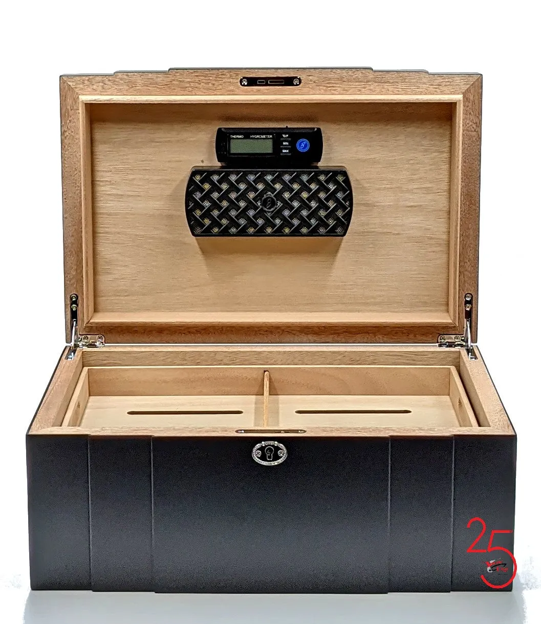 Brigham Eclipse 125 cc Black Humidor