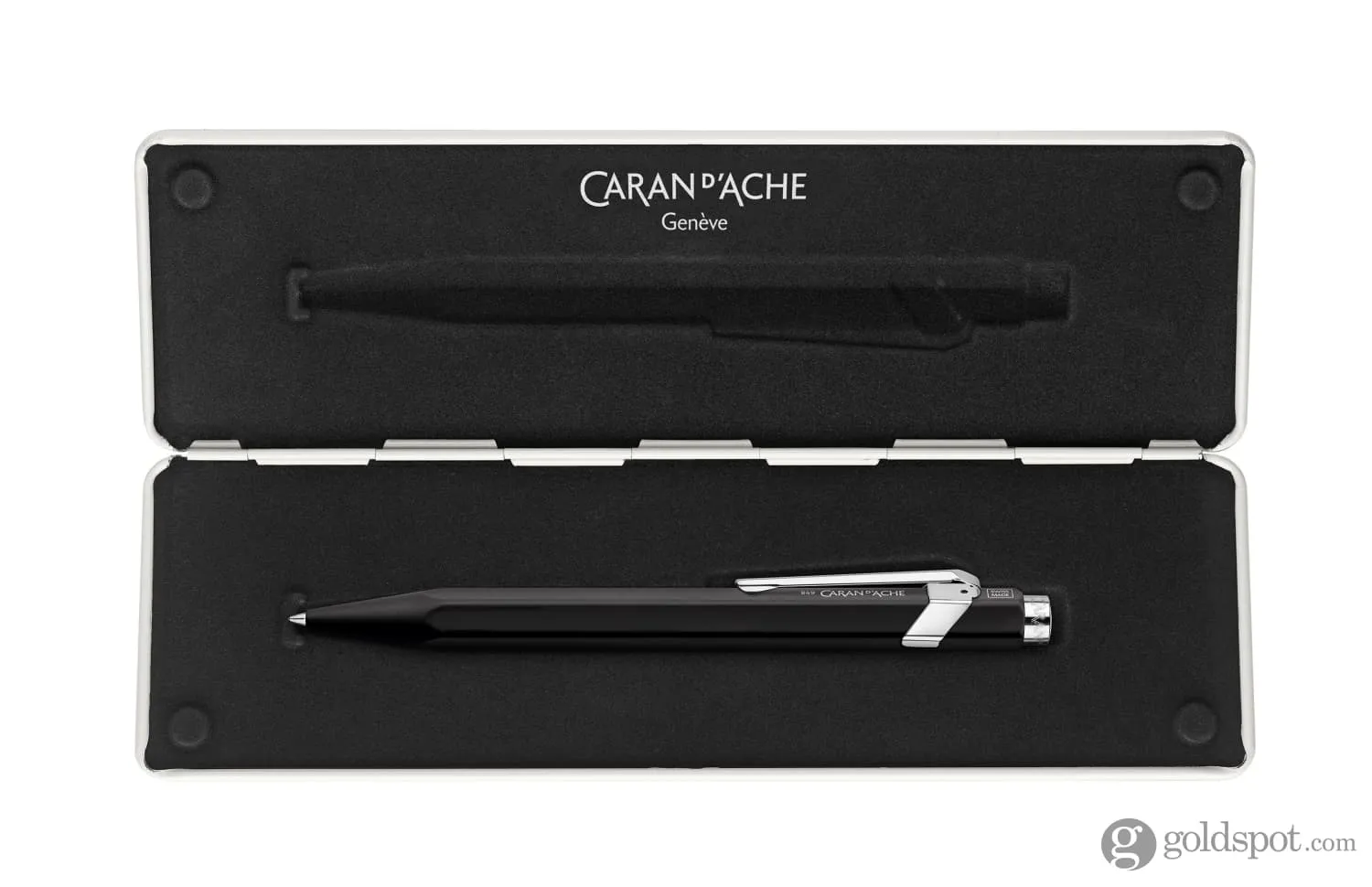 Caran d'Ache 849 Rollerball Pen in Black with Slimpack