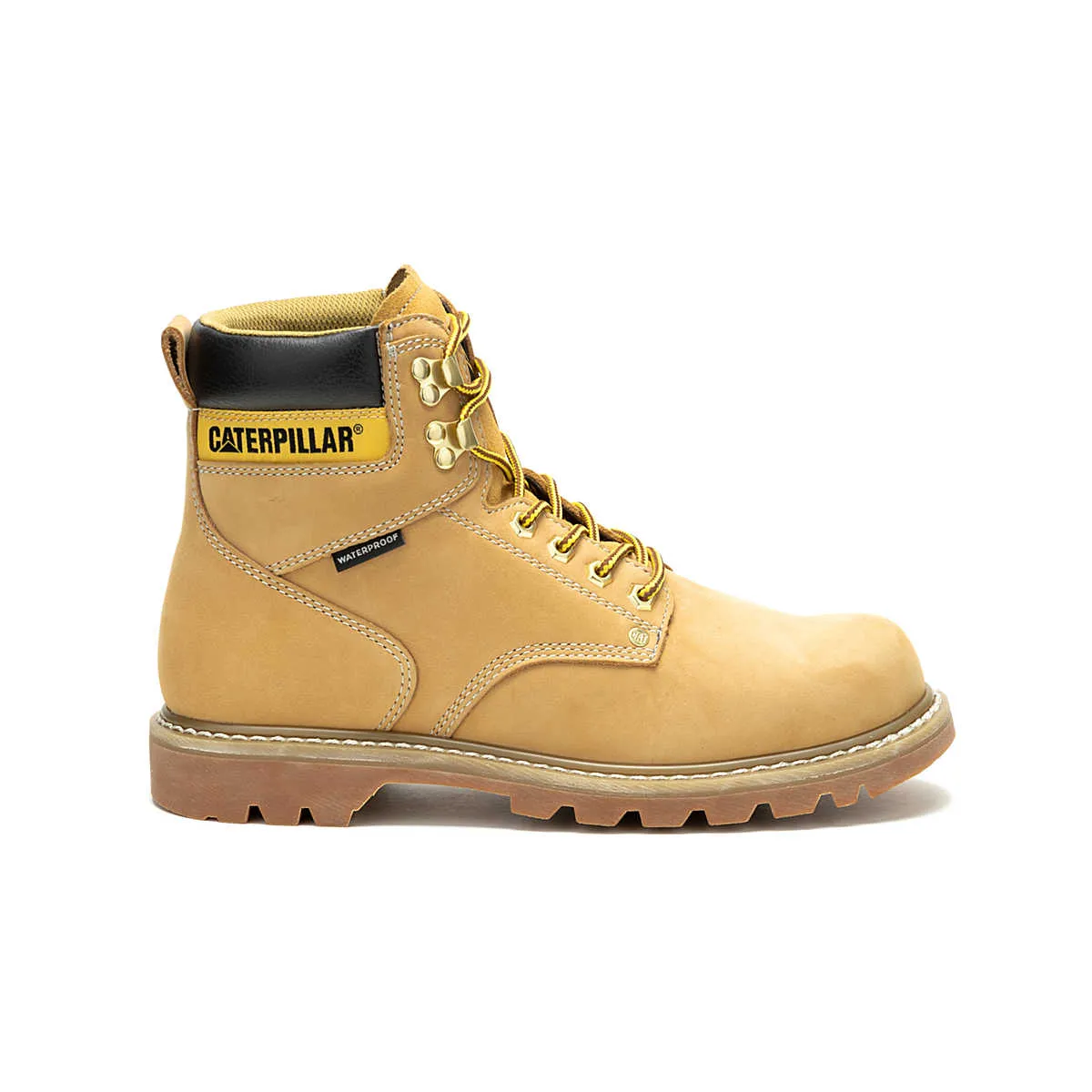 Caterpillar Men's Second Shift Waterproof Work Boots