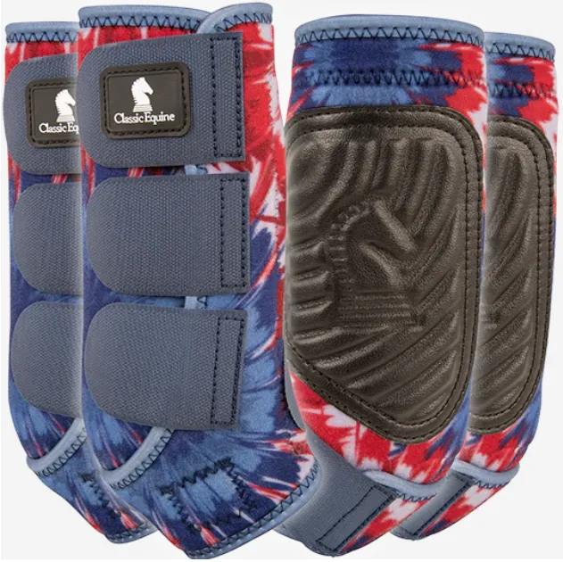 Classic Equine Classic Fit 4-Pack Boots- Fireworks