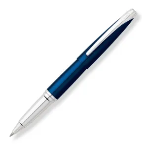 Cross ATX Selectip Rollerball Pen in Translucent Blue Lacquer