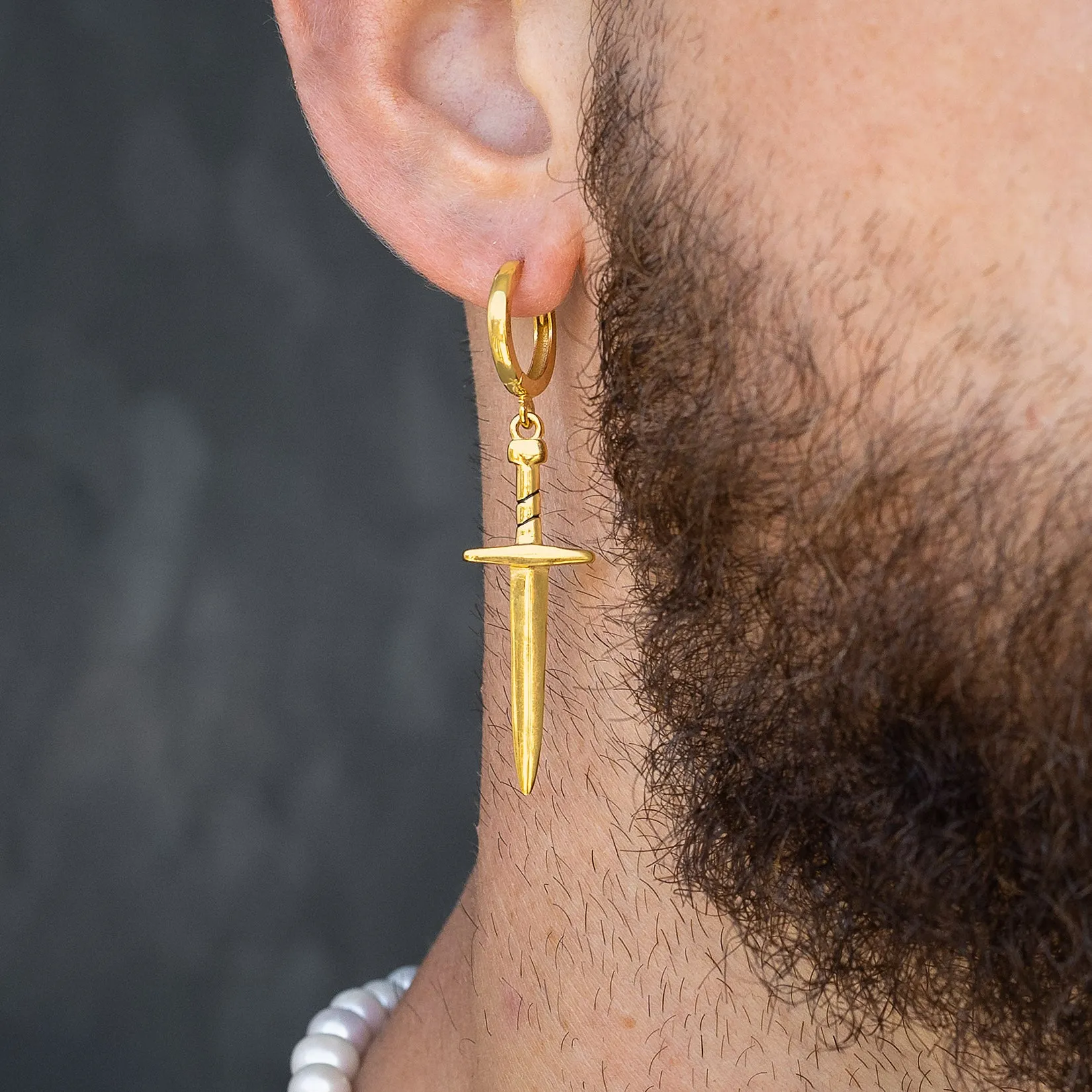 Dagger Earring (Gold)