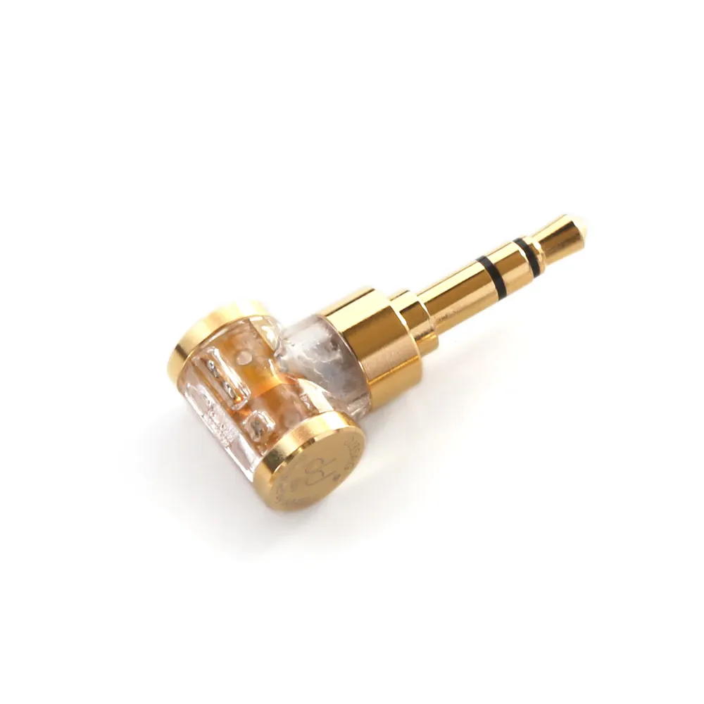 DD ddHiFi DJ35AG 2.5mm Balanced Female to 3.5mm Male Headphone Jack Adapter (Open Box)