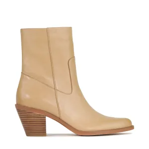 ELLEN LEATHER ARCHIVE ANKLE BOOT