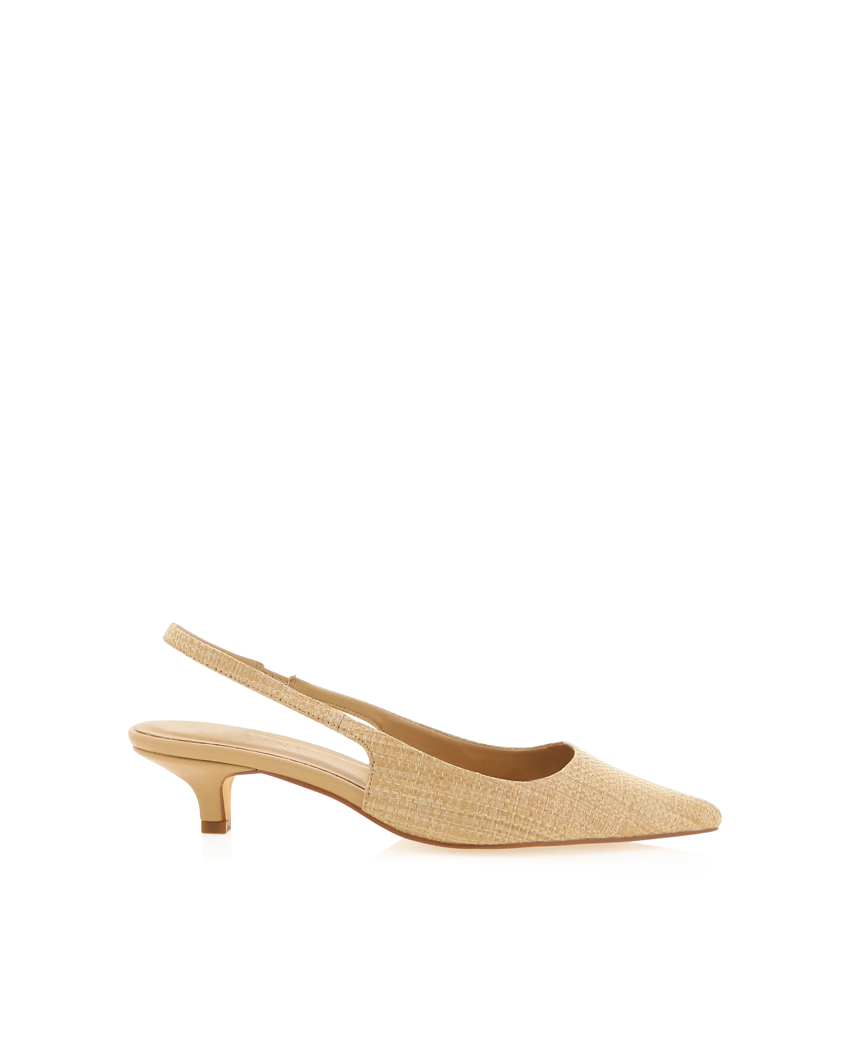 Felina Slip On Heel Natural