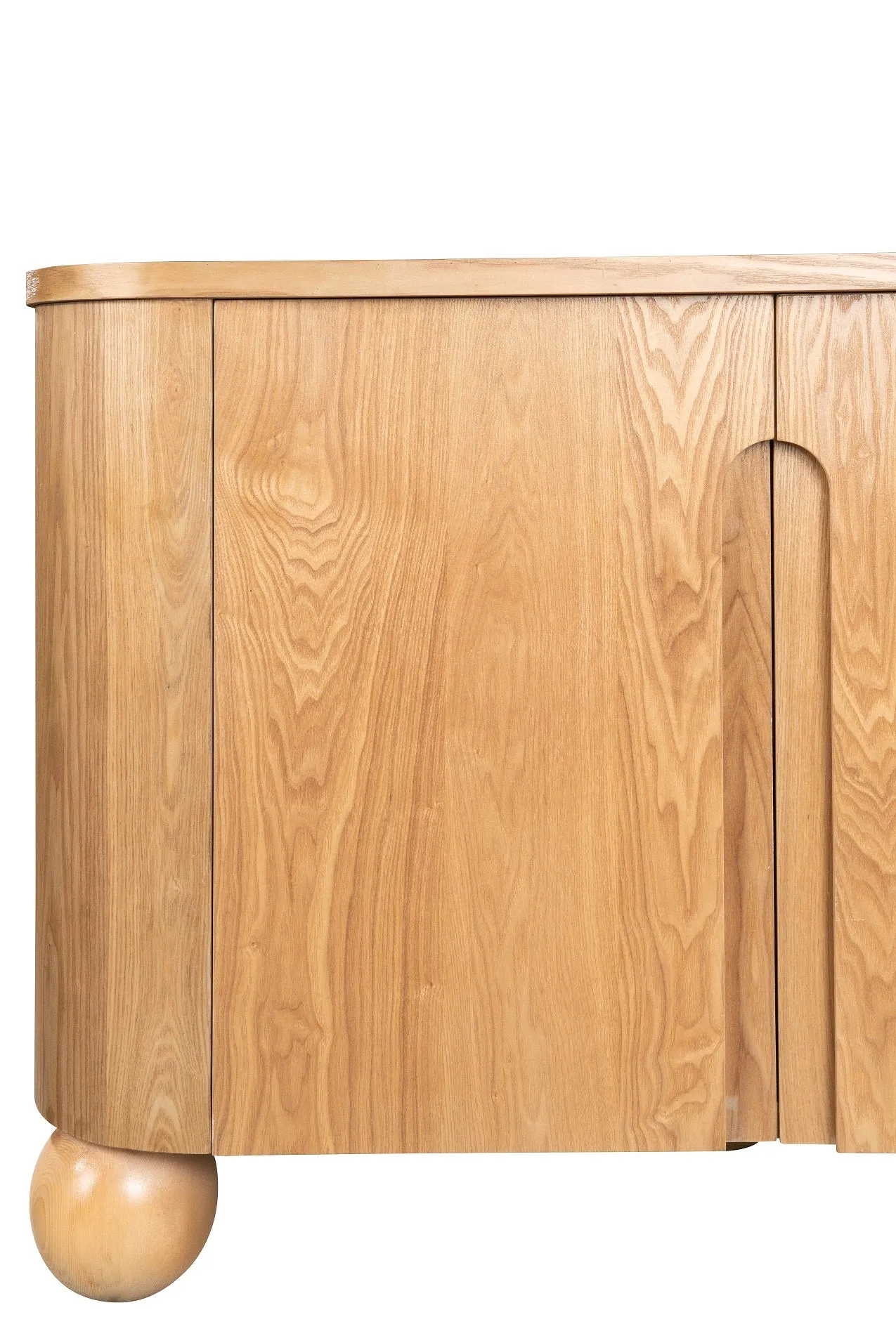 Flamm Accent Cabinet with Ball Feet