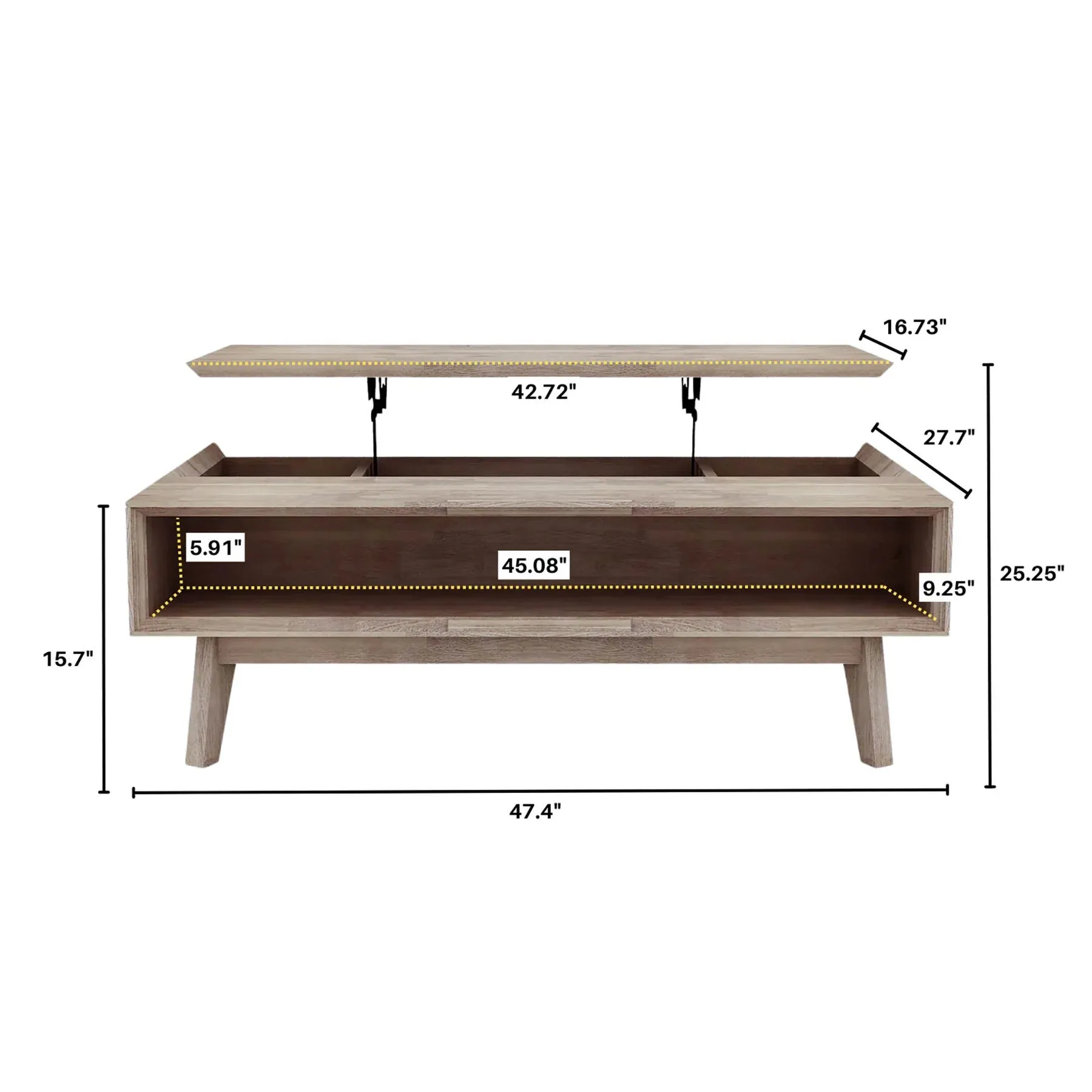 Gia Lift Top Coffee Table