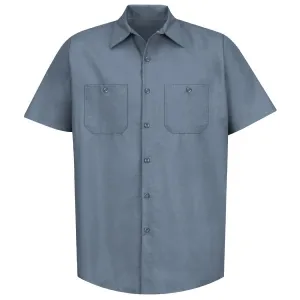 Industrial Work Shirt Postman Blue