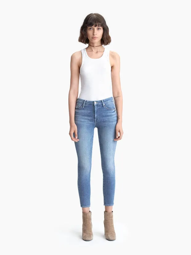 Mother Denim - The Looker Crop Skinny Jeans in Hey Sun