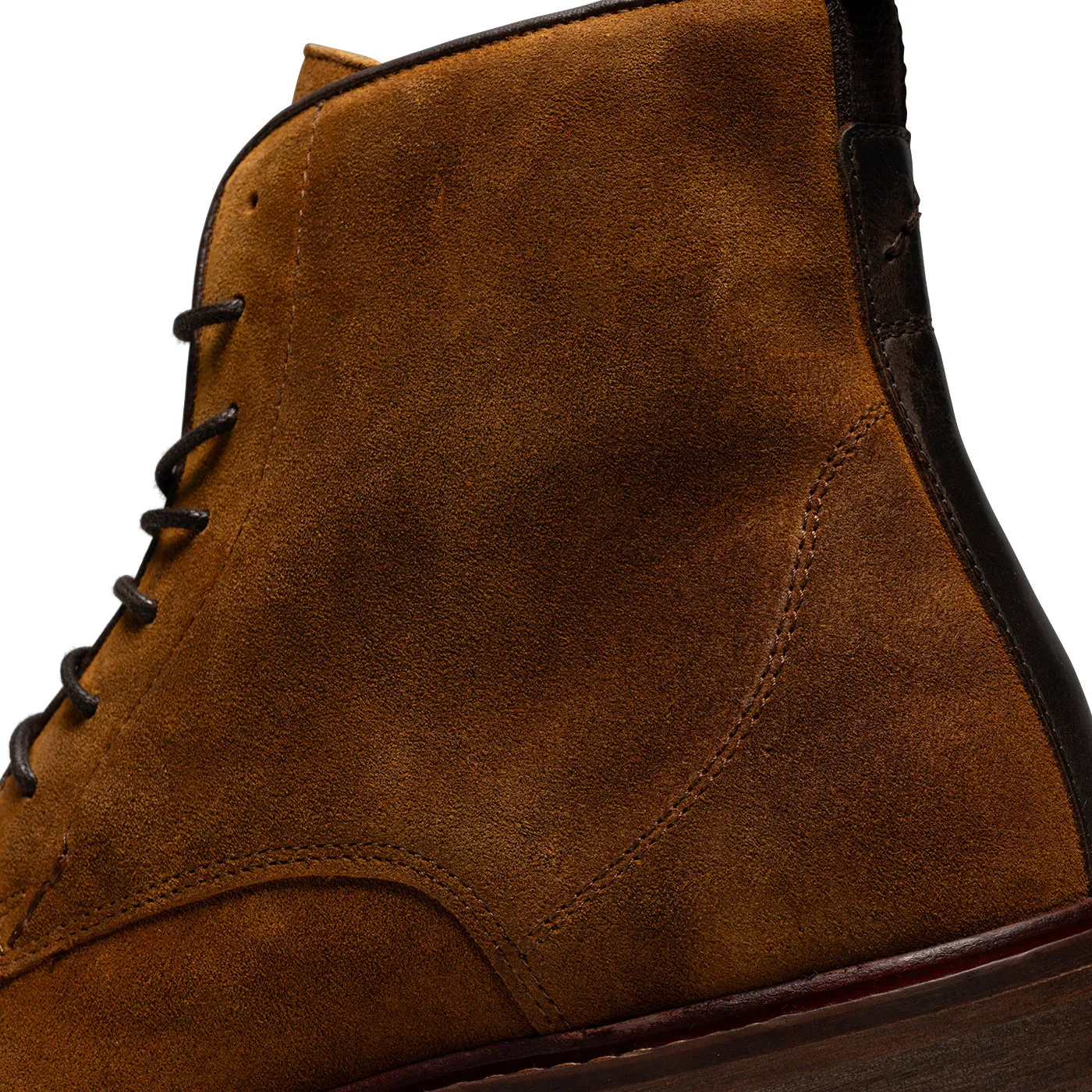 Ned Boot Waxed Suede - TAN