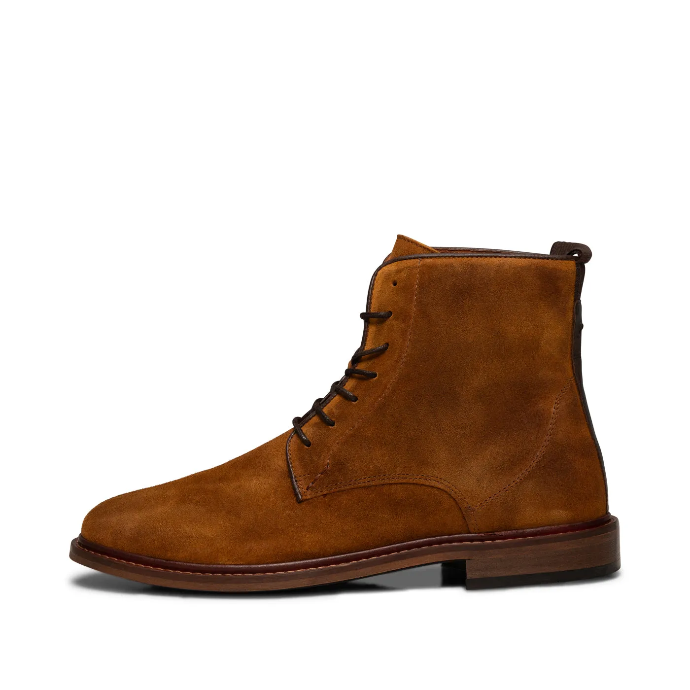 Ned Boot Waxed Suede - TAN