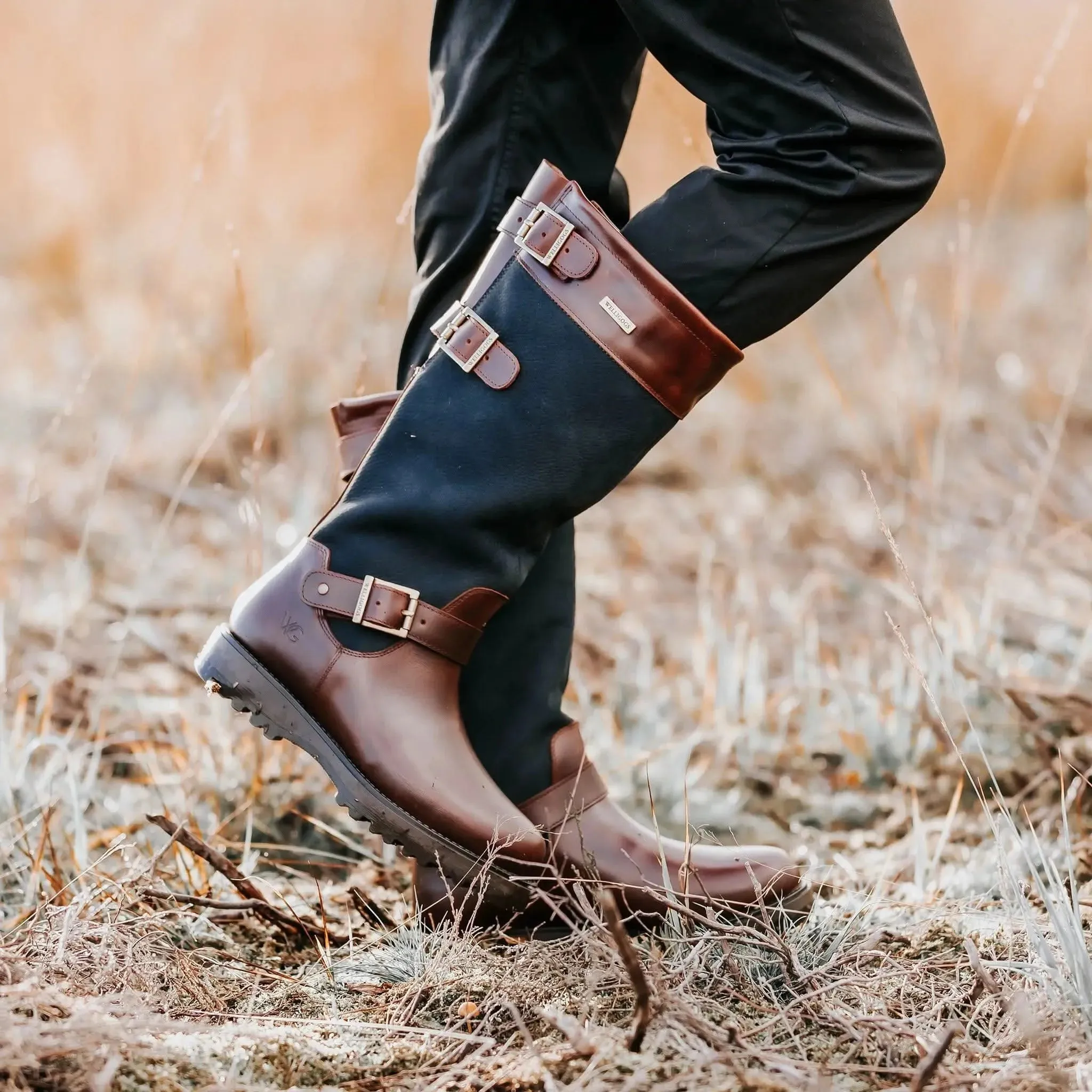 Ranger Navy (Extra Fit) Waterproof Boots - New Design