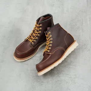 Brown Red Wing Classic Moc Toe 8138 Boot - Best for Style and Durability