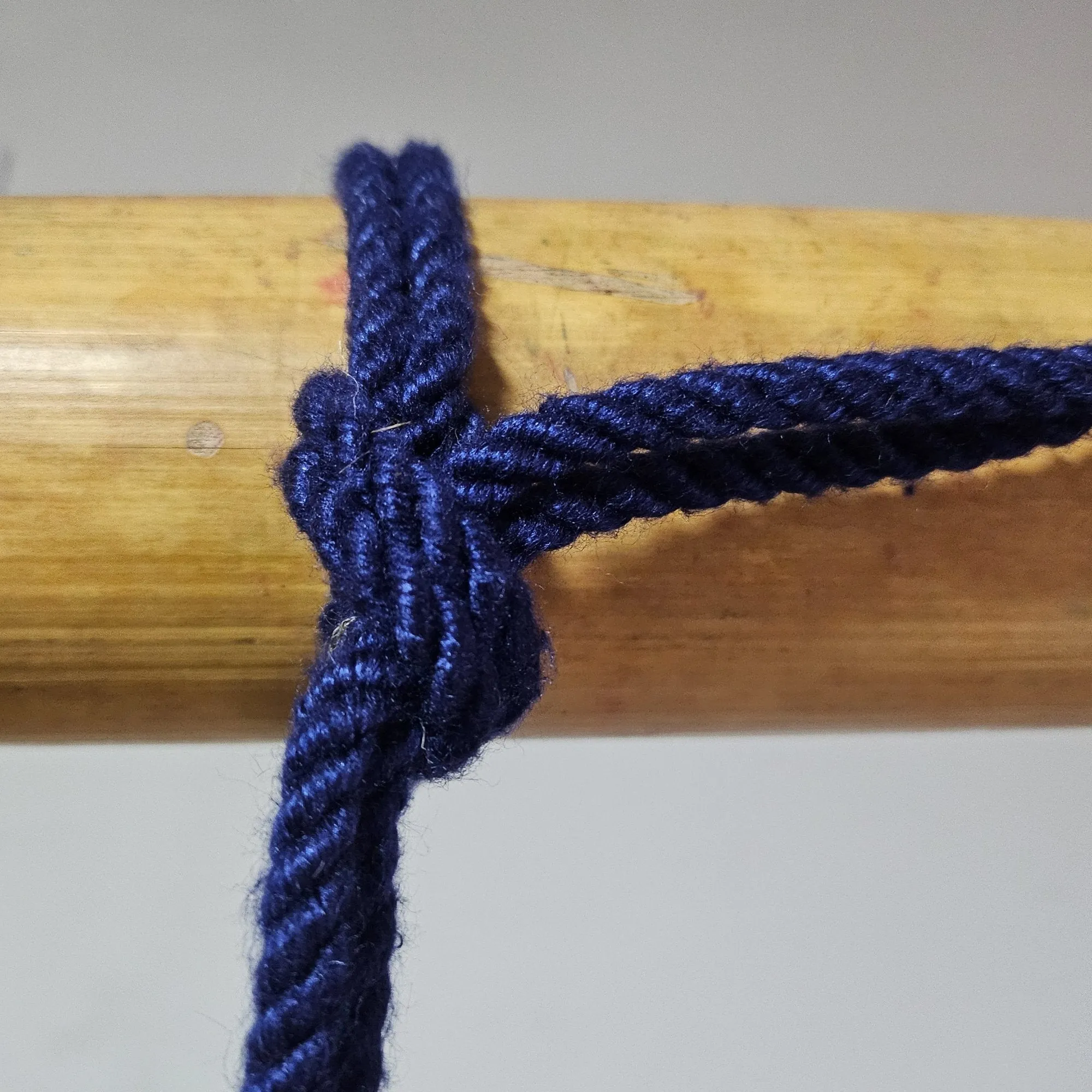 Luxurious Regal Blue Mulberry Silk Bondage Rope for Enhanced Play