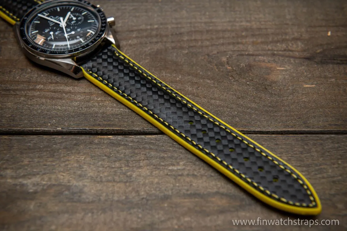 Rubber FKM watch strap , waterproof 18 mm, 20 mm, 22 mm, 24 mm.