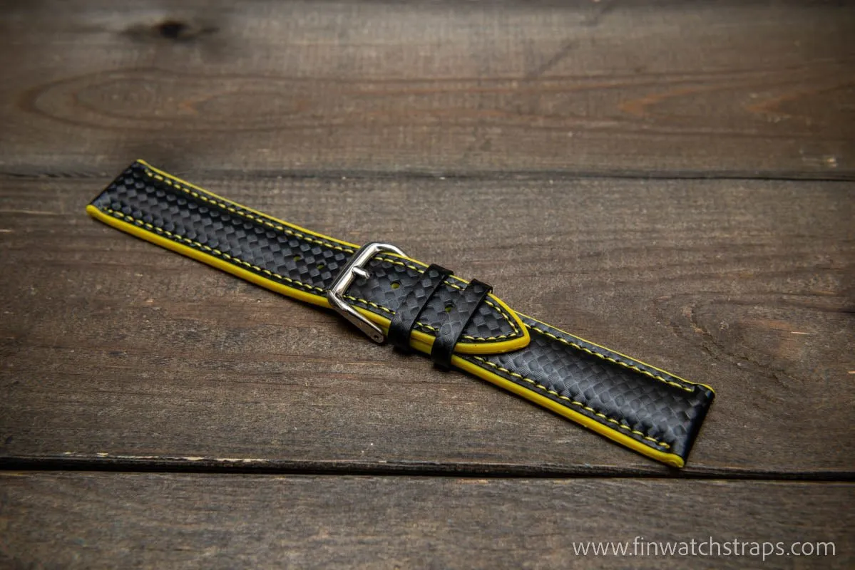 Rubber FKM watch strap , waterproof 18 mm, 20 mm, 22 mm, 24 mm.