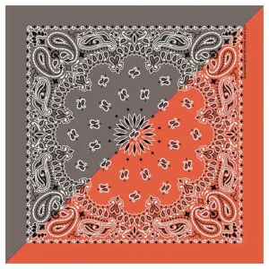 Split Paisley Honeysuckle-gray