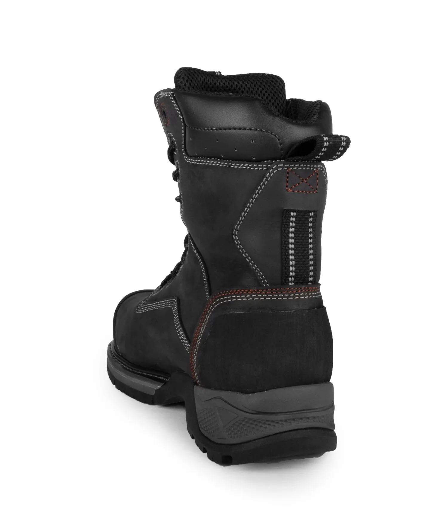 STC Rebel, Black | 8” Leather Work Boots | Waterproof Membrane | 200 g Thinsulate Insulation