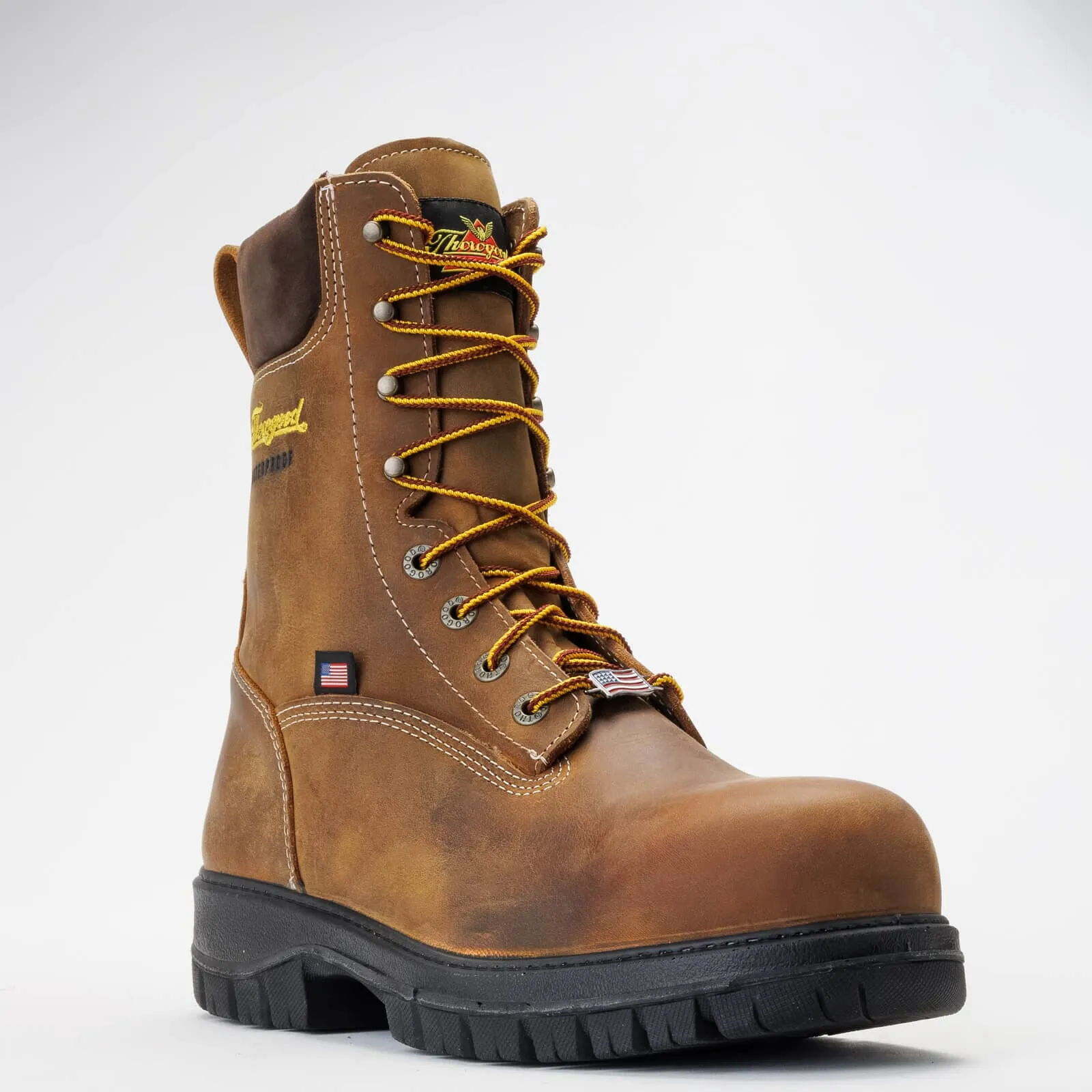 Thorogood Men's - 8" Genesis Series Waterproof Work Boots - Nano Safety Toe