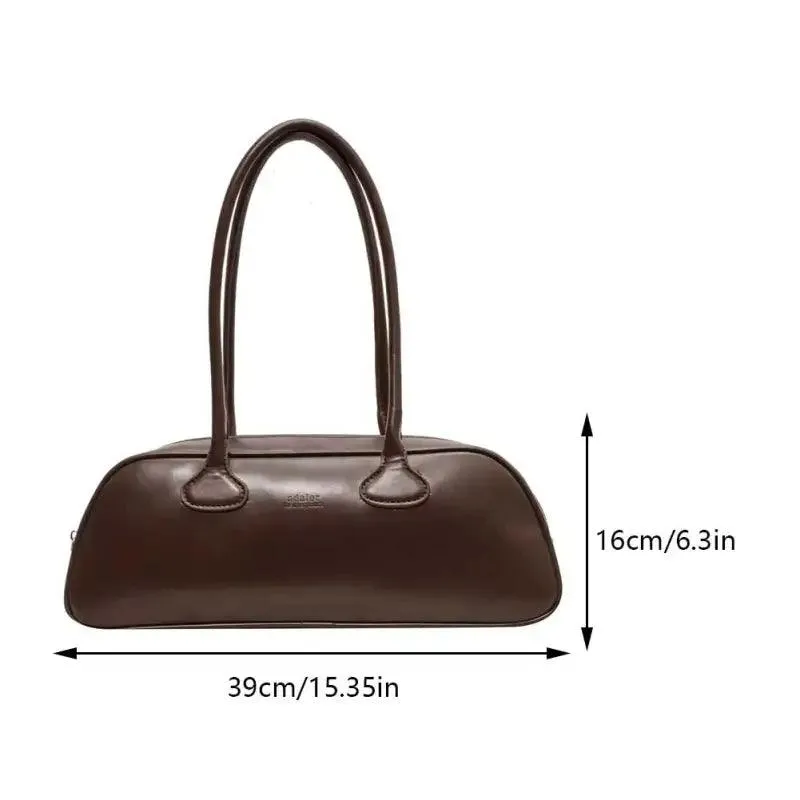 Timeless PU Leather Crossbody Handbag