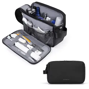 Waterproof Travel Cosmetic Bag Lightweight Kit for Women & Men