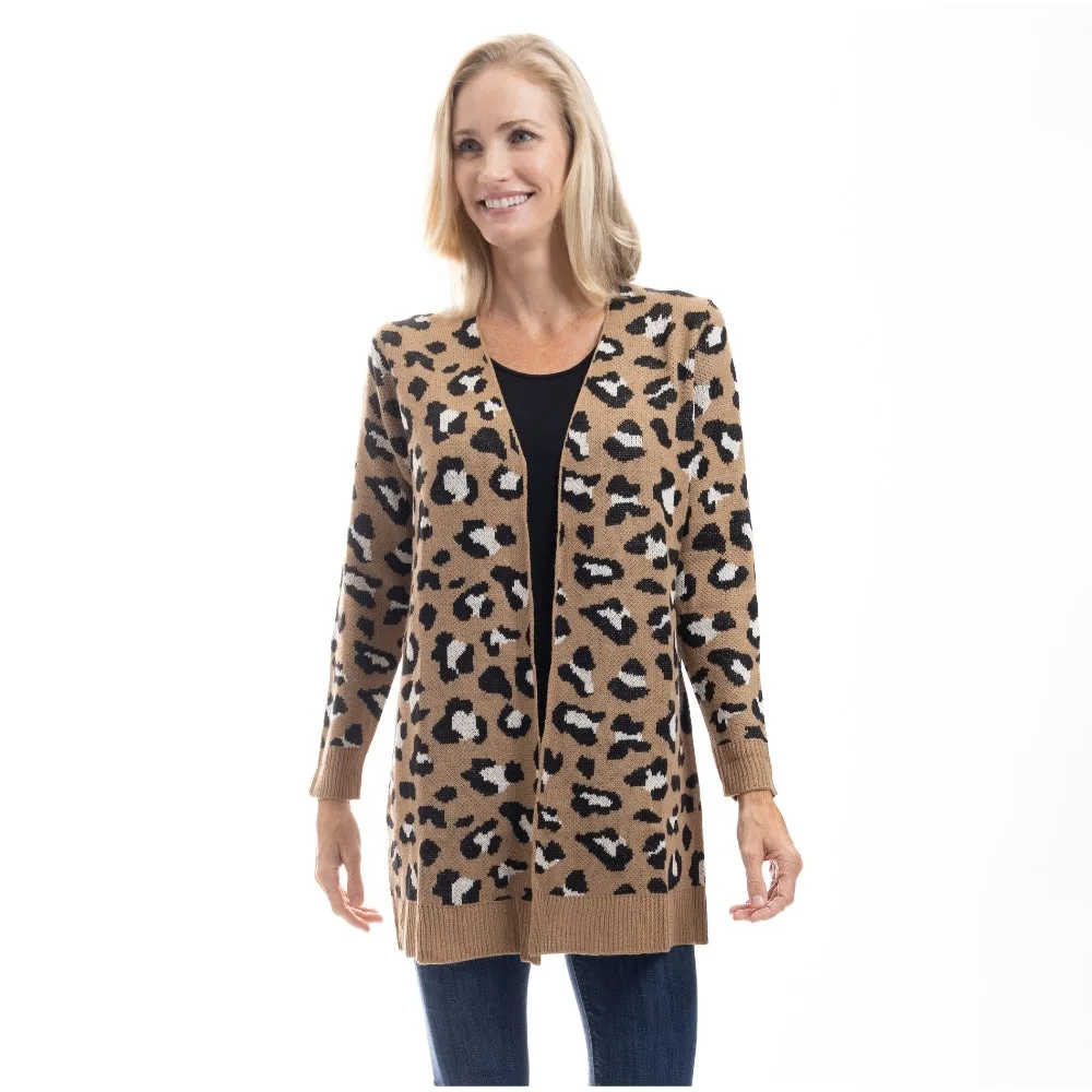 Wild Chic Leopard Cardigan