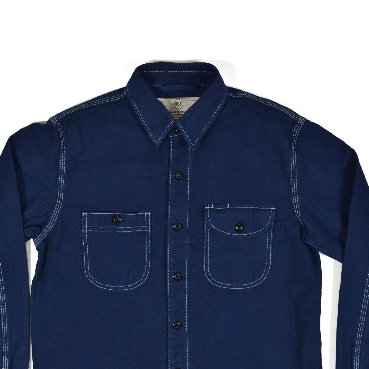 WORK SHIRT - OVERDYED BLUE