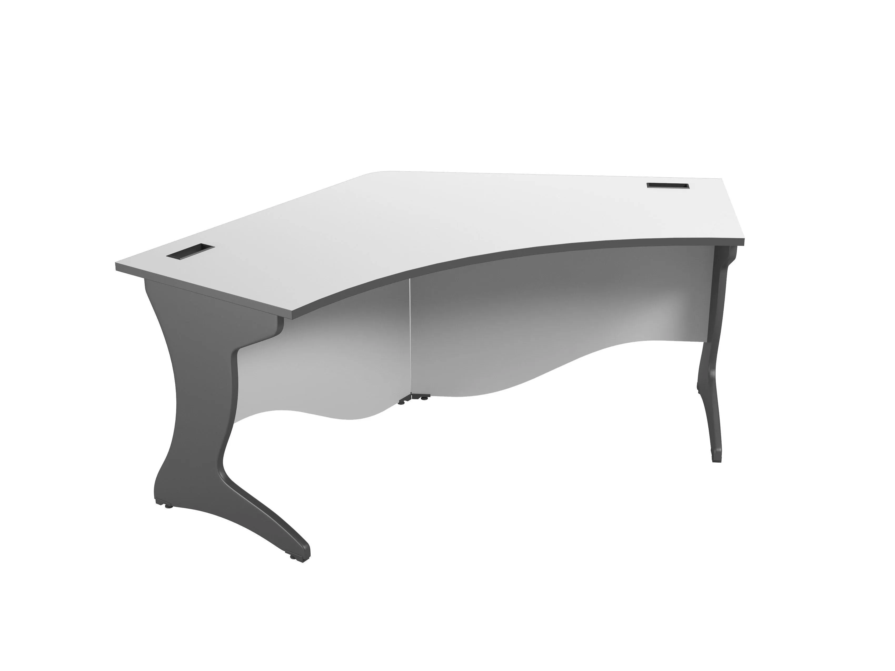 Workspace Curved Corner Desk